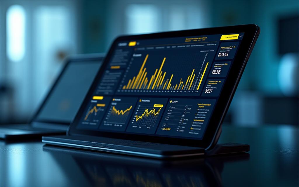 Data analytics dashboard